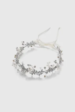 Graceful Bridal Floral Headband