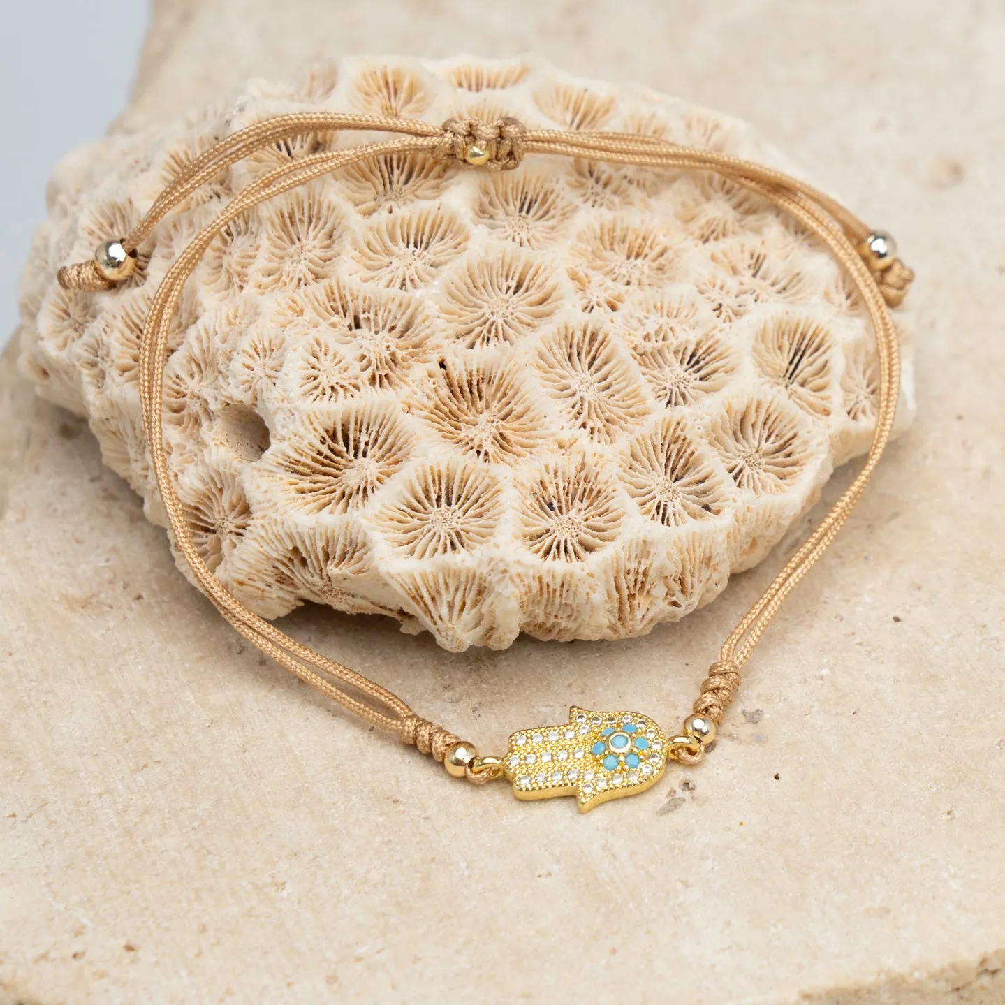 Hamsa Island Bracelet