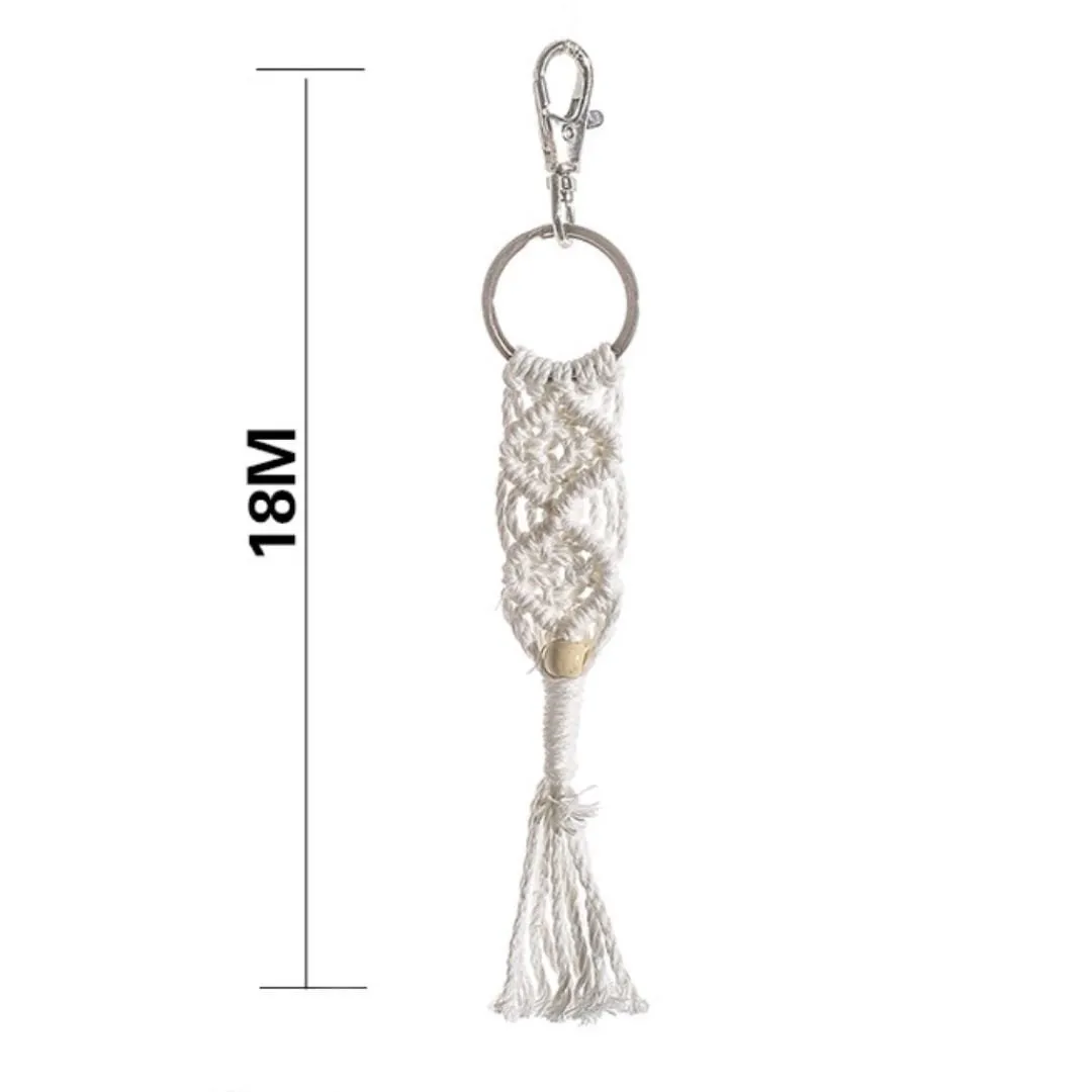 Handmade Macrame Keychain - Set of 2