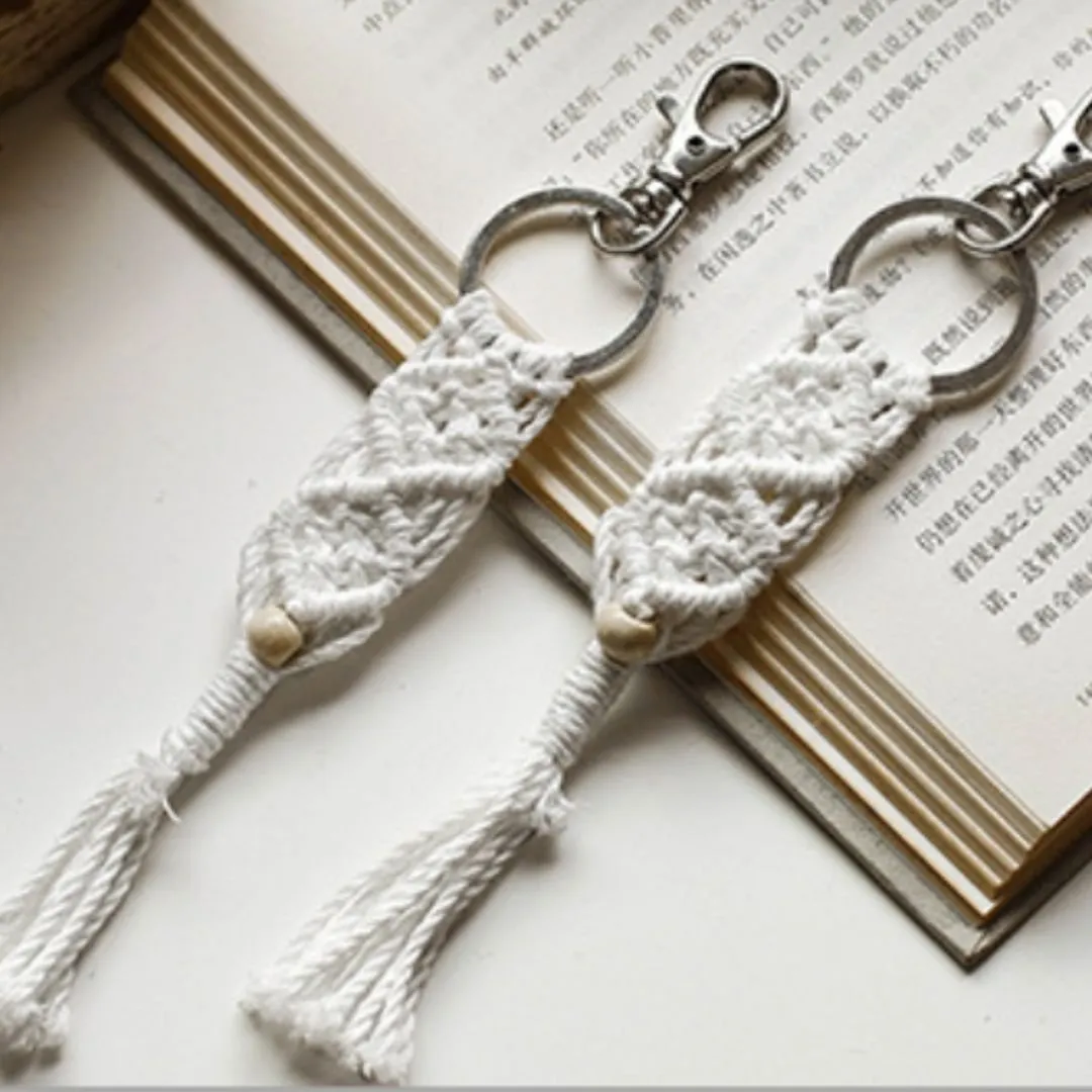 Handmade Macrame Keychain - Set of 2