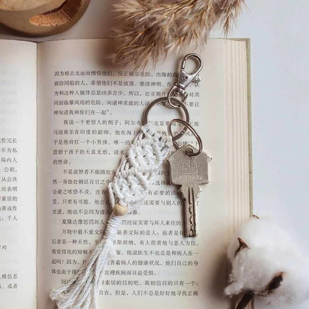 Handmade Macrame Keychain - Set of 2