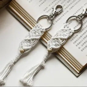 Handmade Macrame Keychain - Set of 2