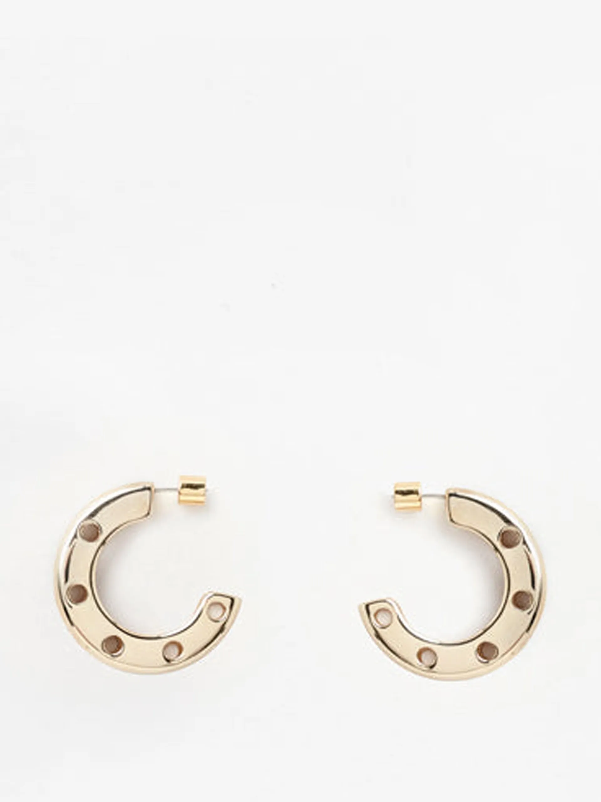 Holy Smoke hoop earrings