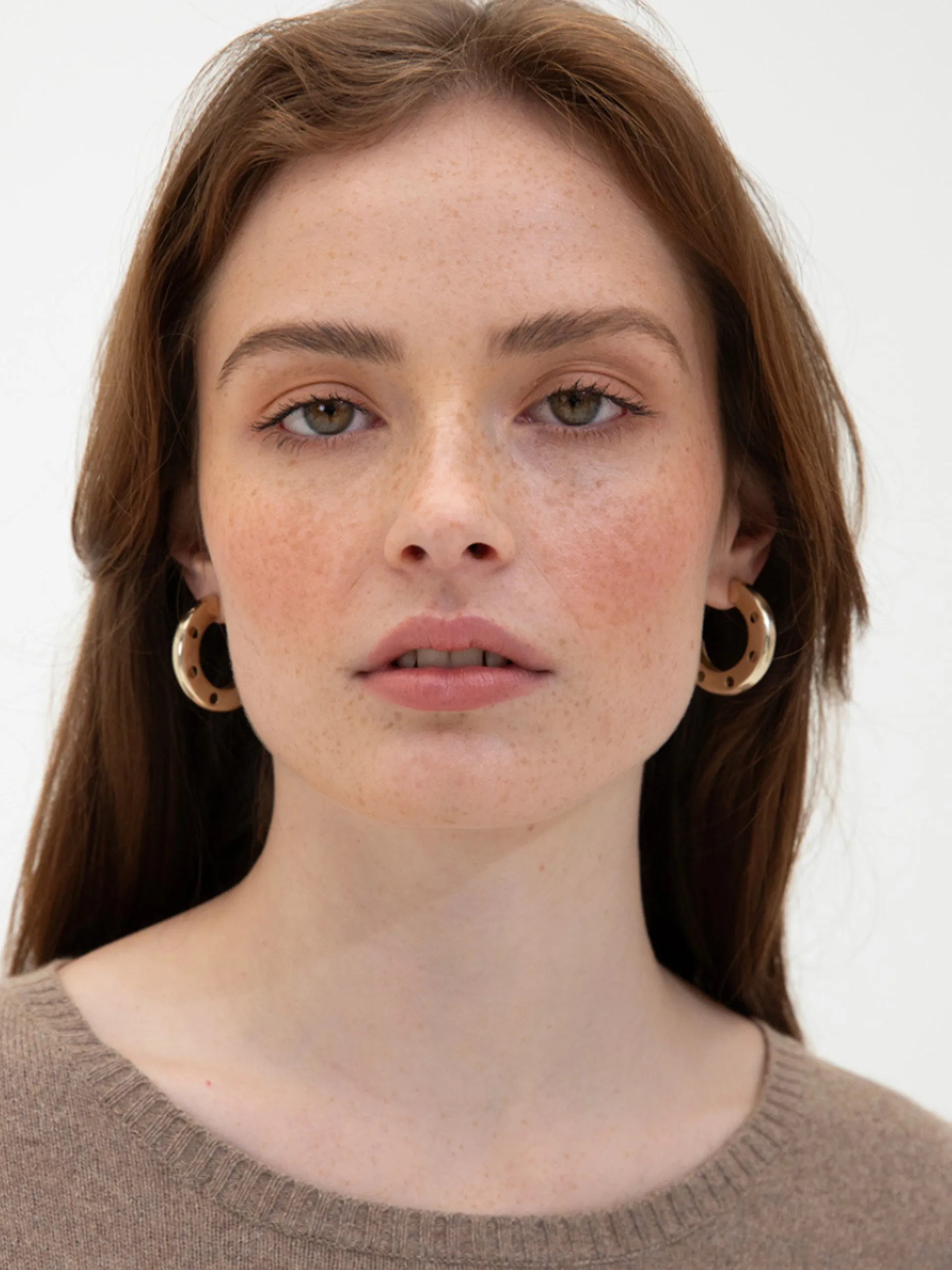 Holy Smoke hoop earrings