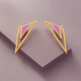 Iris Earrings Pink