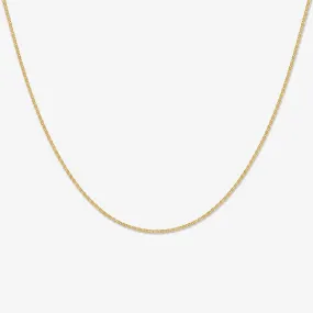 Izzy flat link chain necklace