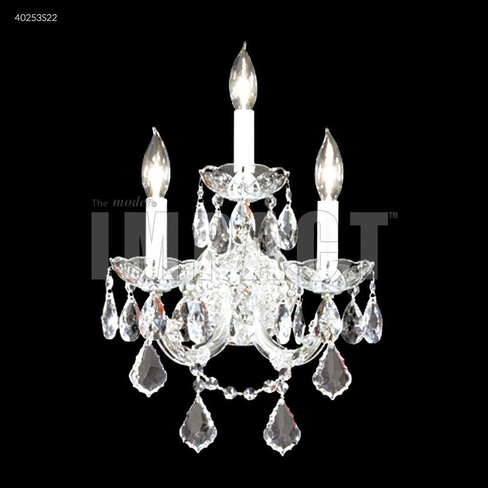 James R. Moder Maria Theresa Triple Wall Sconce