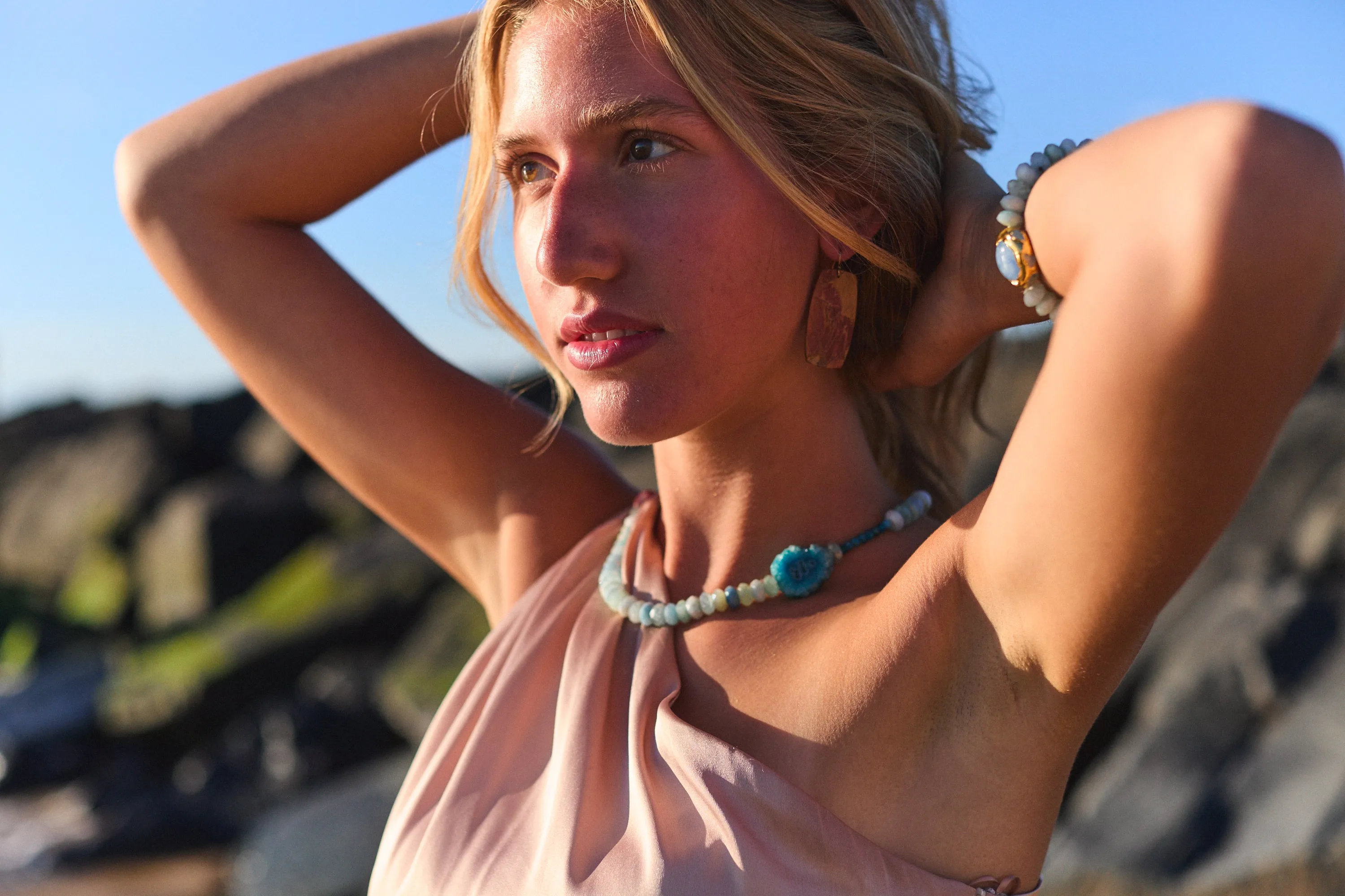 Jasper Earrings