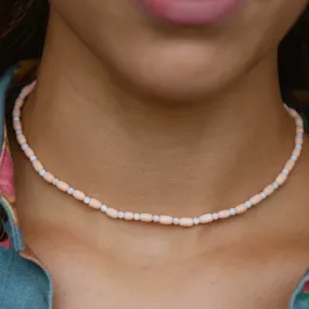 Kilauea Wood Beaded Necklace