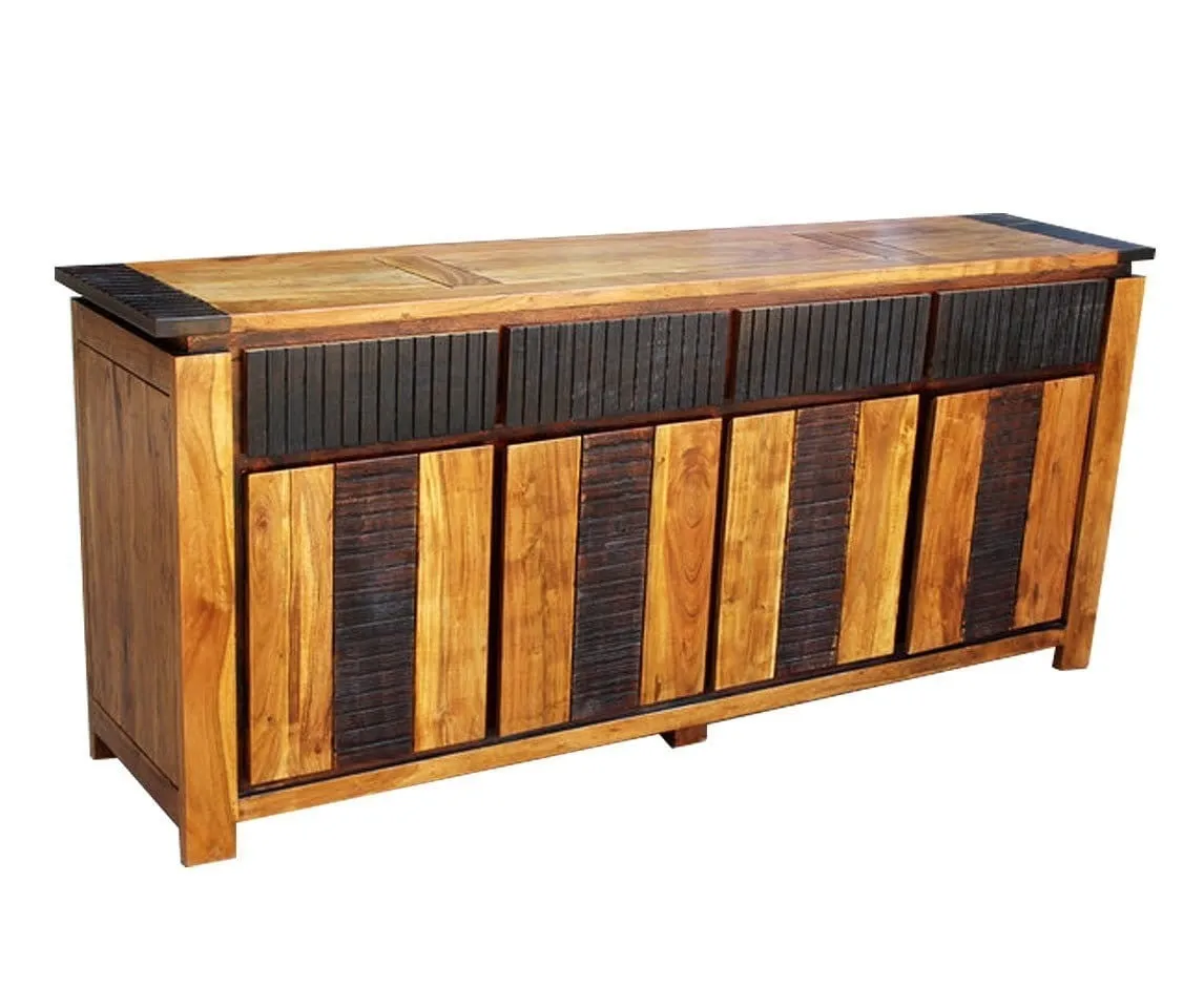 MADE TO ORDER Indian Lyon Wooden Large Sideboard 200x45x85 cm
