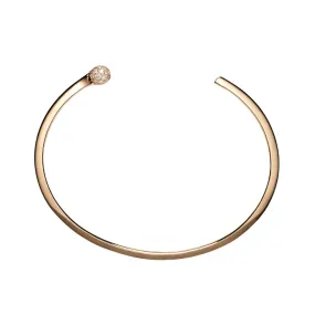 Matchstick Cuff With Diamonds