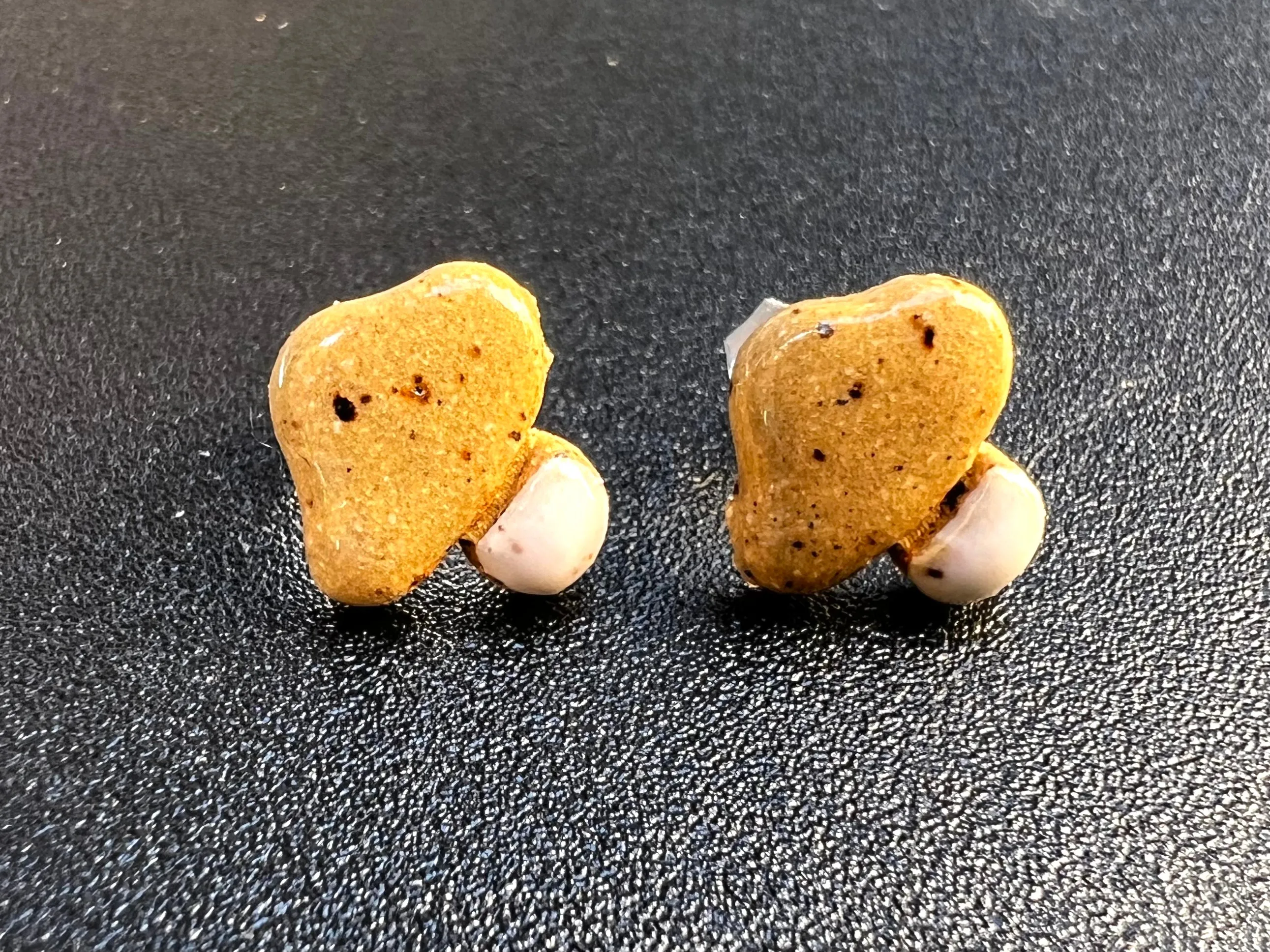 Mushroom Stud Earrings