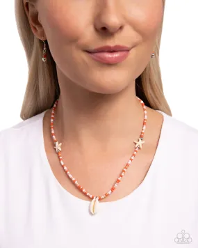 Necklaces Beachside Beauty - Orange SU6