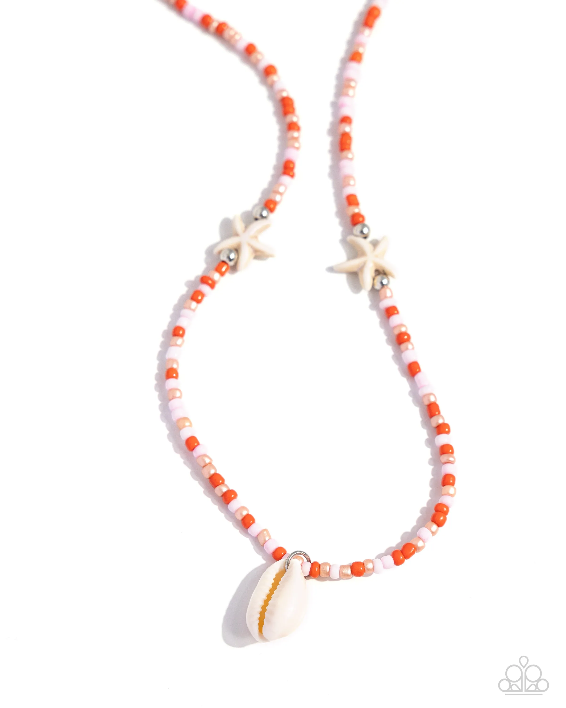 Necklaces Beachside Beauty - Orange SU6