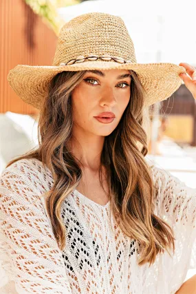 NEW!! Coastal Cowgirl Hat with Shell Trim
