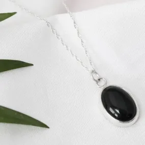 Onyx Gemstone Necklace