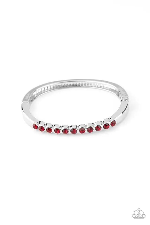 Paparazzi Bracelet ~ Stellar Beam - Red