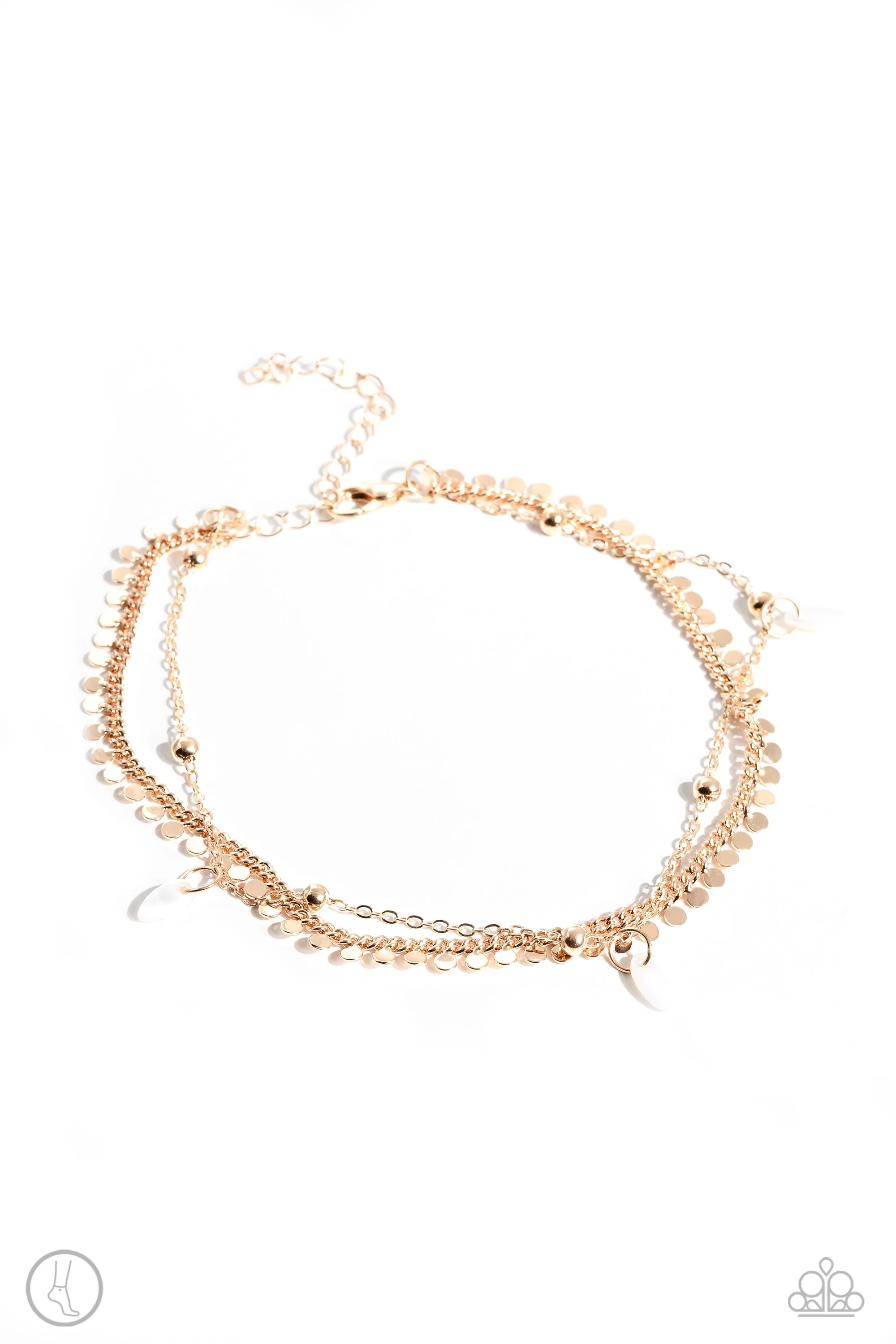 Paparazzi Bracelet ~ Surf City - Gold