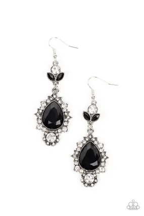 Paparazzi Earring ~ SELFIE-Esteem - Black
