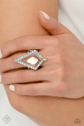 Paparazzi Ring ~ Stylish Studio - Orange