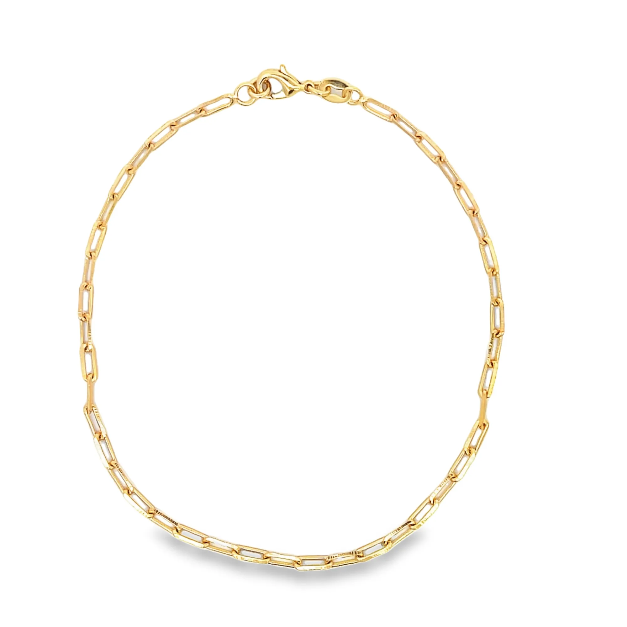 Paper Clip Chain Anklet (E162-E166)