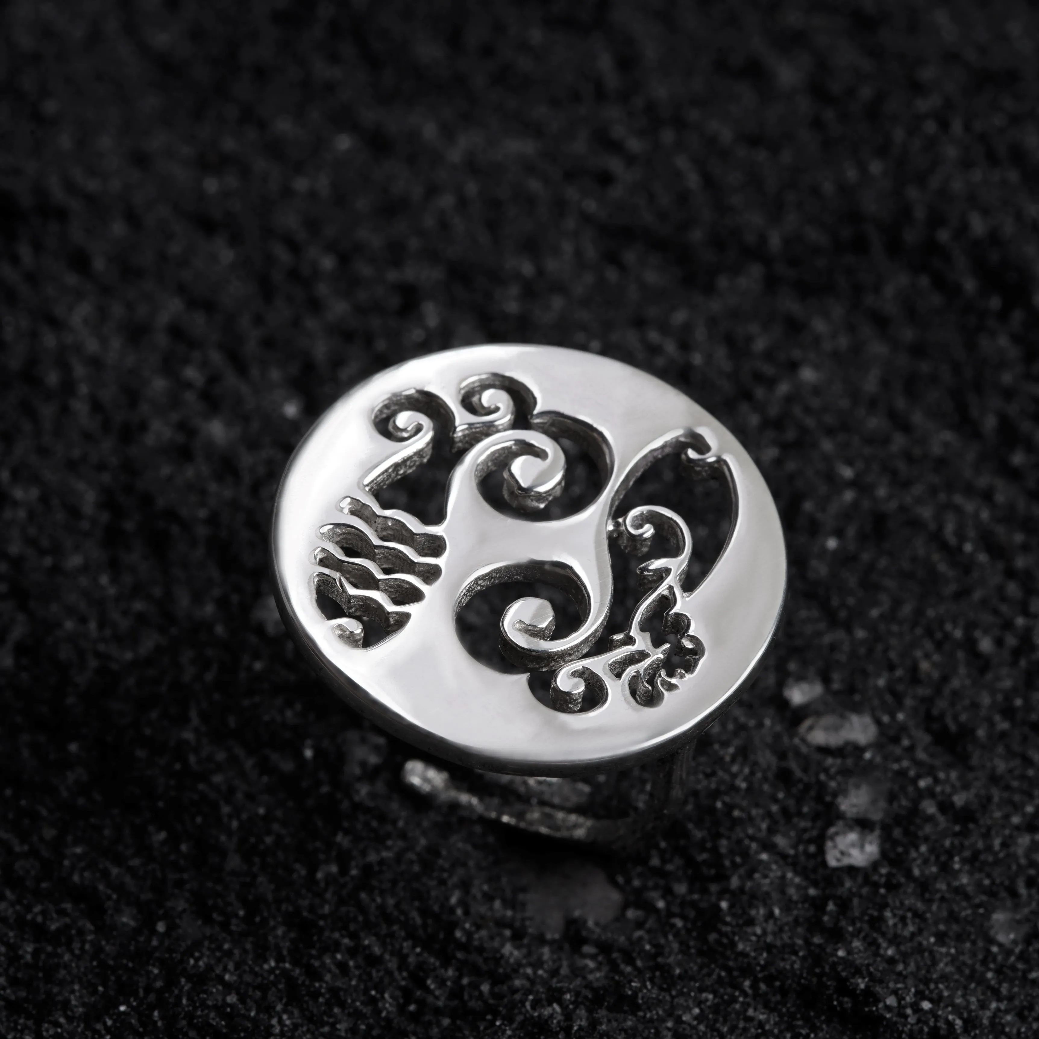 Pisces / मीन Silver Ring for Men & Women