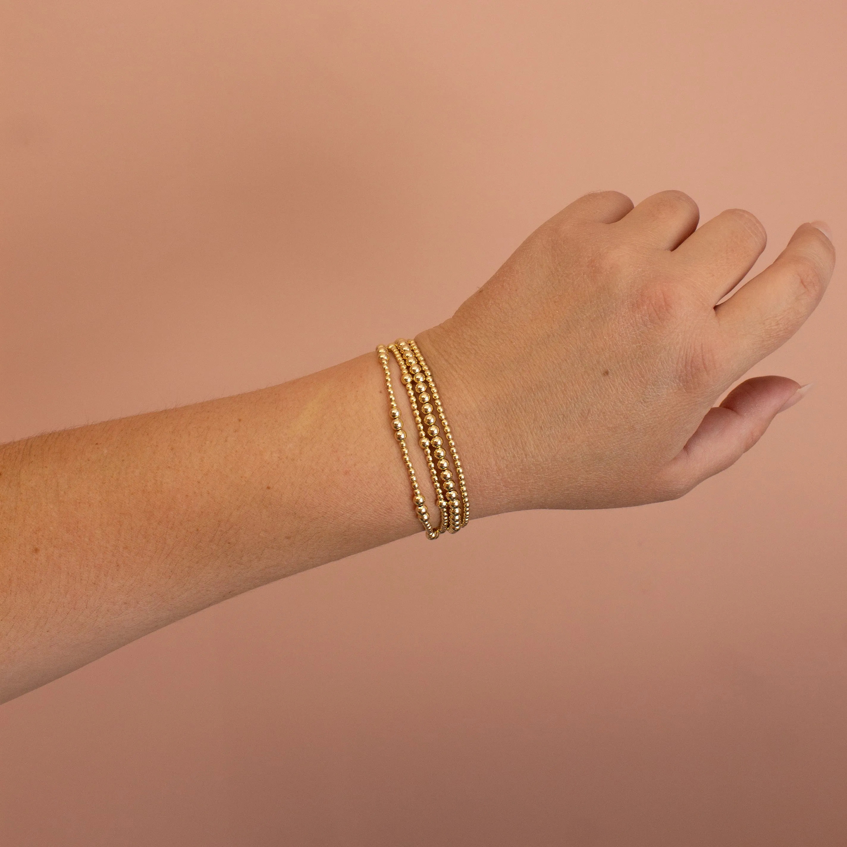 Poppy Beaded Stretch Bracelet