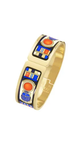 Regina Clasp Bangle in Tutanchamun Pharaoh Egypt