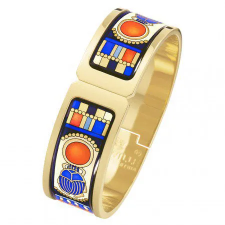 Regina Clasp Bangle in Tutanchamun Pharaoh Egypt