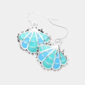 Sea Shell Dangle Earrings