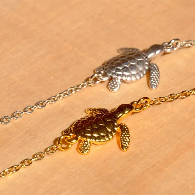 Sea Turtle Anklet