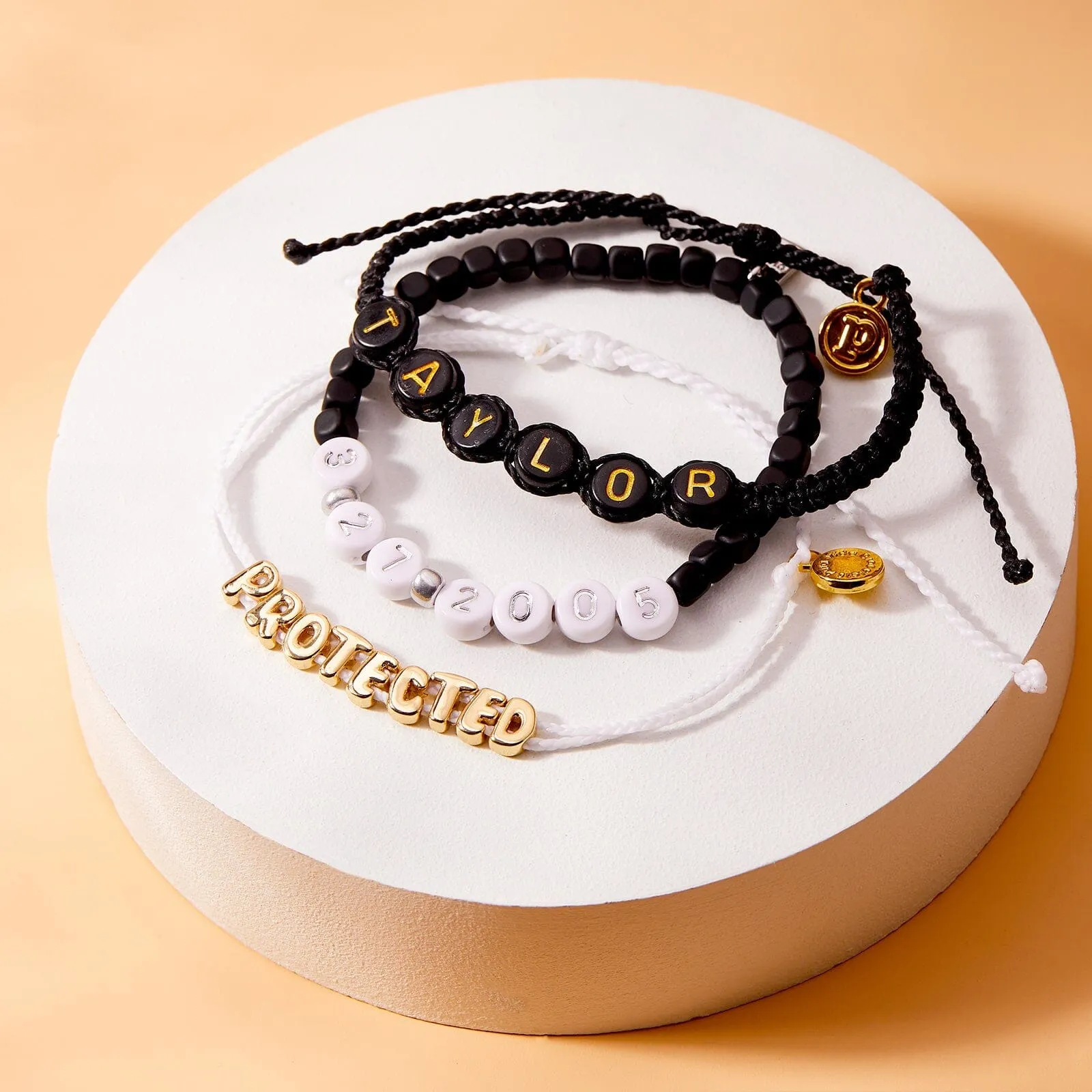 Silver Hematite Bead Stretch Bracelet