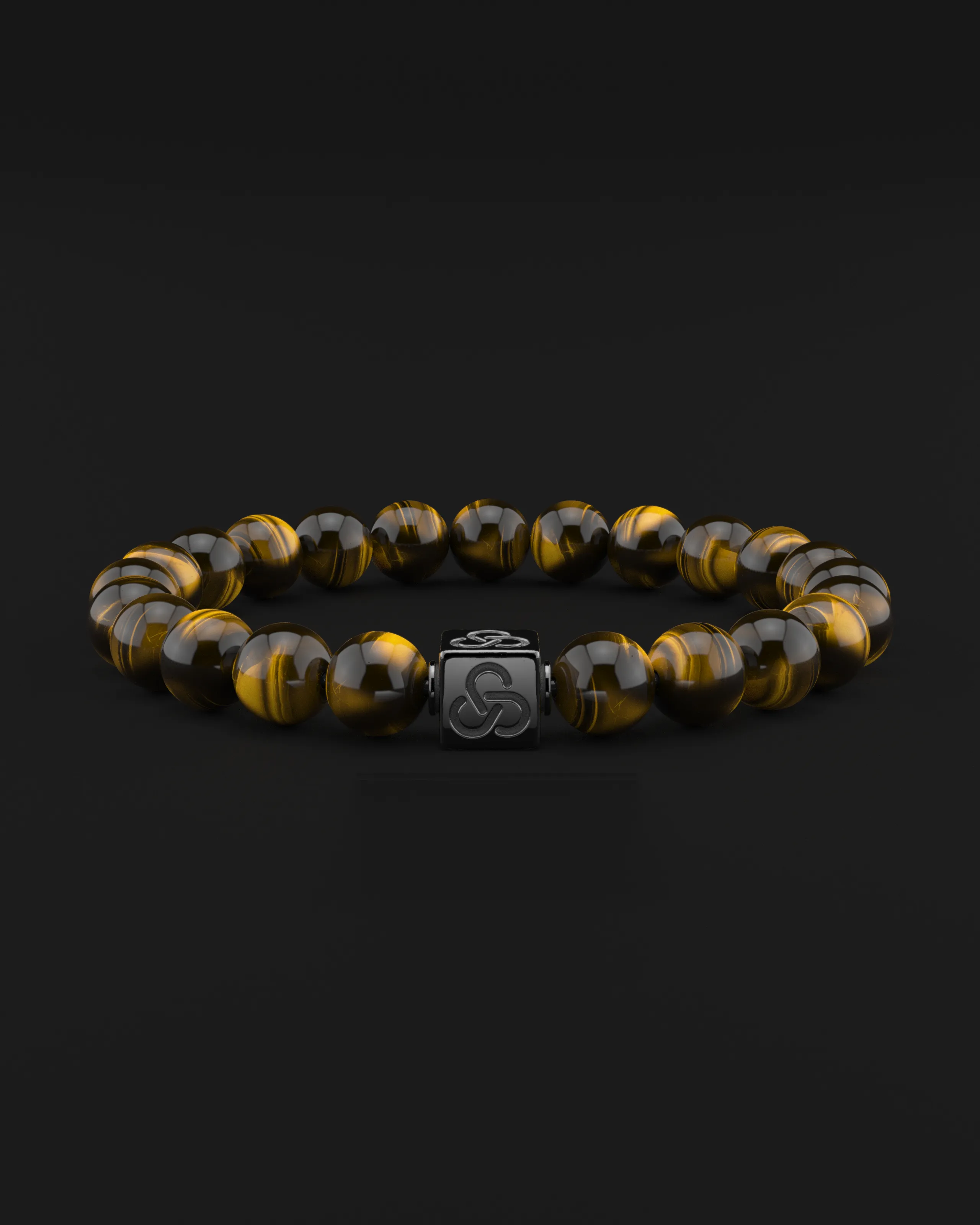 Tiger Eye Bracelet 8mm | Essential by Seekers Men's Jewelry