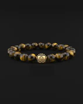 Tiger Eye Bracelet 8mm | Essential by Seekers Men's Jewelry