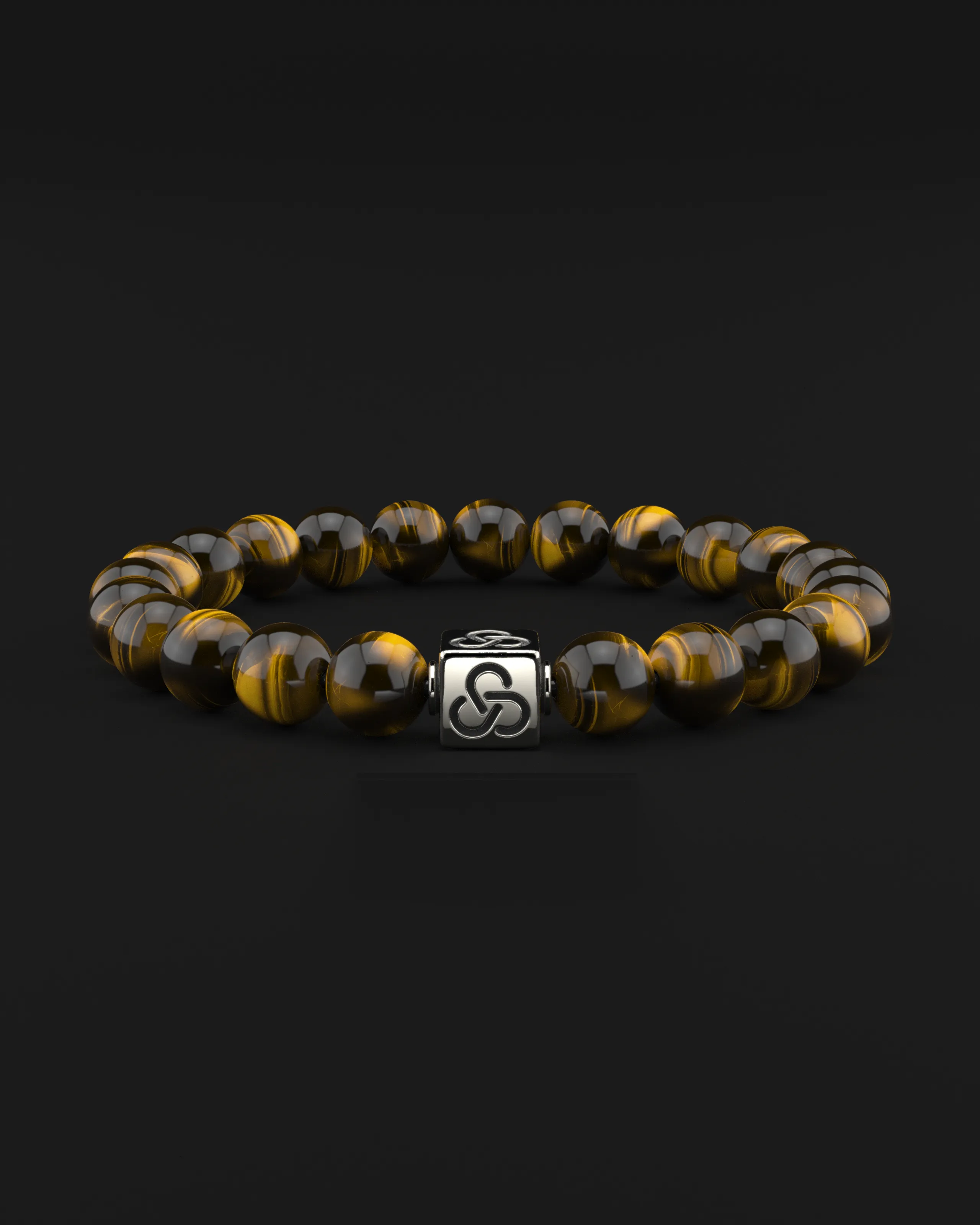 Tiger Eye Bracelet 8mm | Essential by Seekers Men's Jewelry