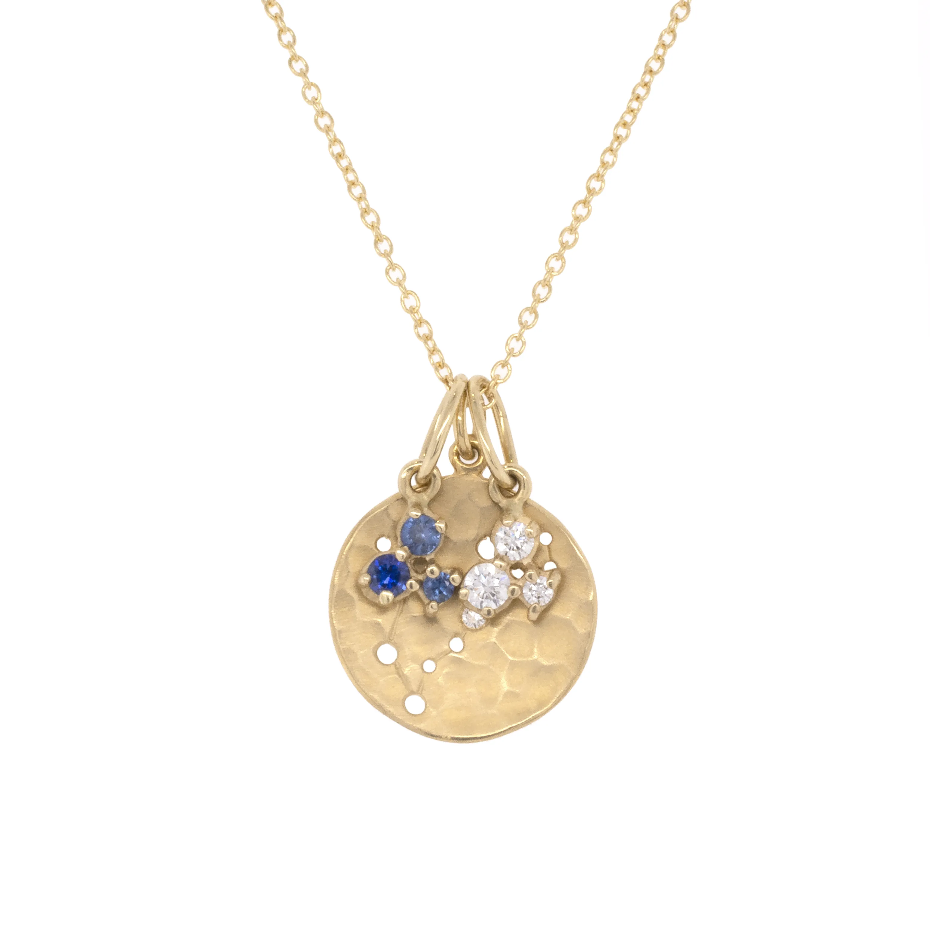 Tiny Trio Sapphire Charm