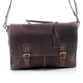 Vintage Leather Shoulder Bag - ZP11