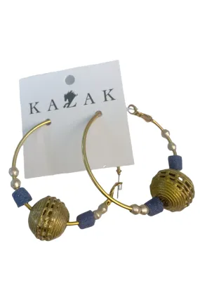Whalebone Hoop Earrings