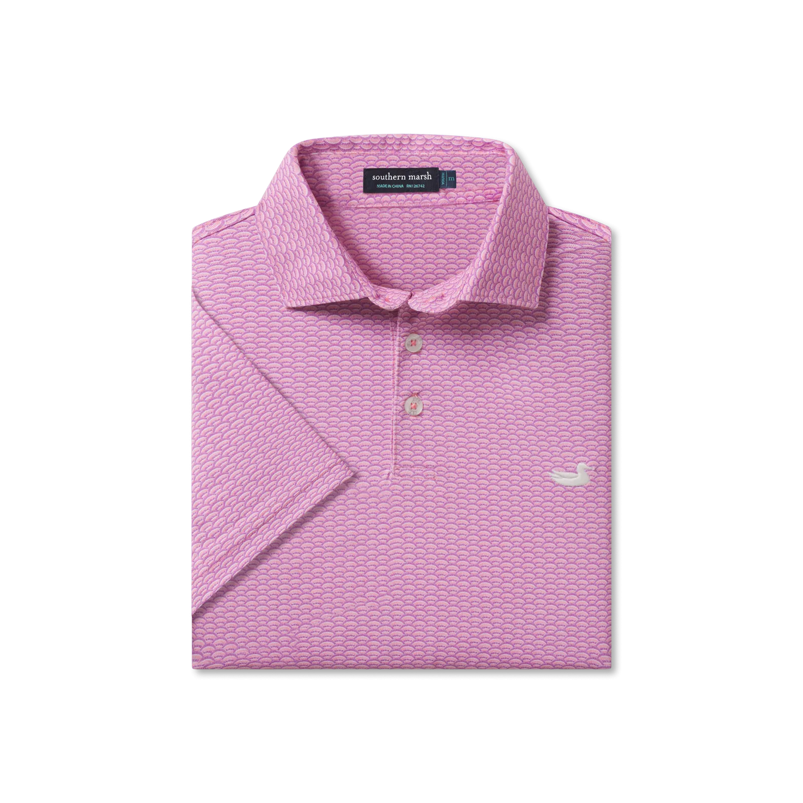 Youth Flyline Performance Polo - Fan Shell