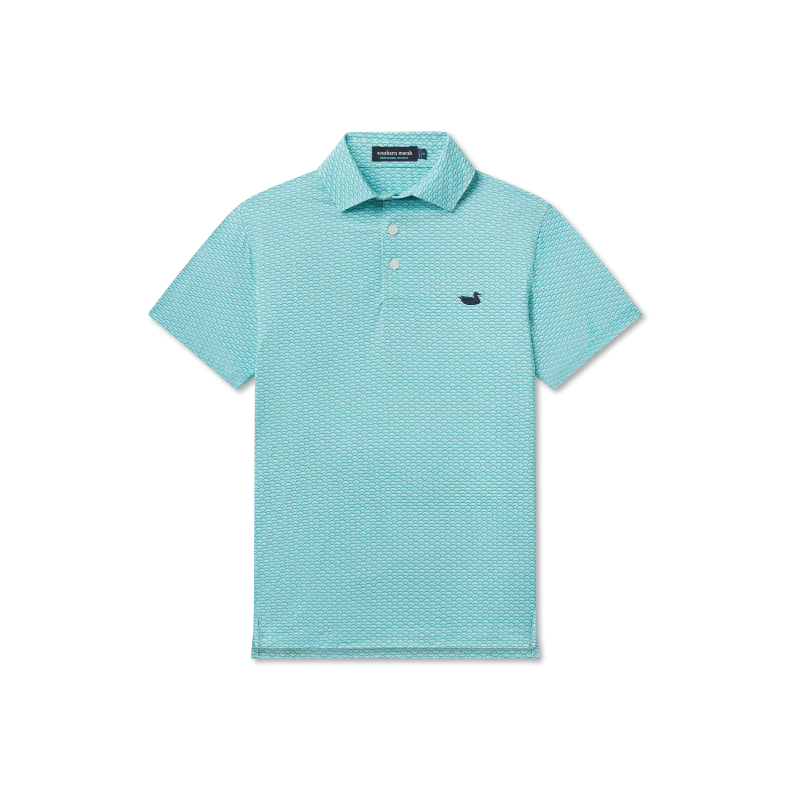 Youth Flyline Performance Polo - Fan Shell